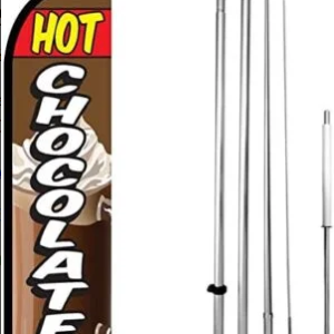 Hot Chocolate - 11' Feather Flag