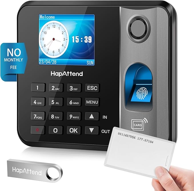 HapAttend Employee Timeclock