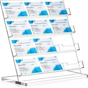 12 Slots Clear Gift Card Display